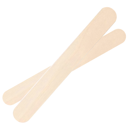 BOLSA PALITOS MADERA 15X1.8CM PLANOS BARRIL W004 JUMBO C/80P 113419