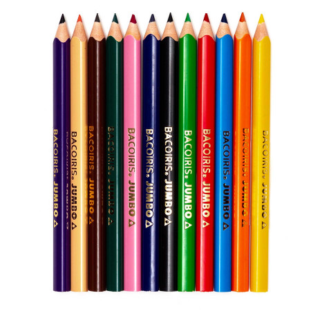 ESTUCHE C/24 COLORES BACO LP078 BACOIRIS JUMBO 165403