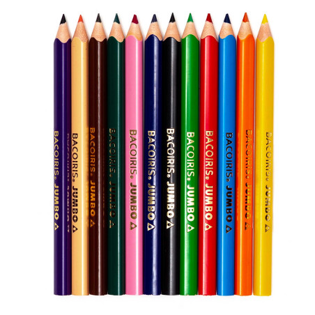 ESTUCHE C/24 COLORES BACO LP078 BACOIRIS JUMBO 165403