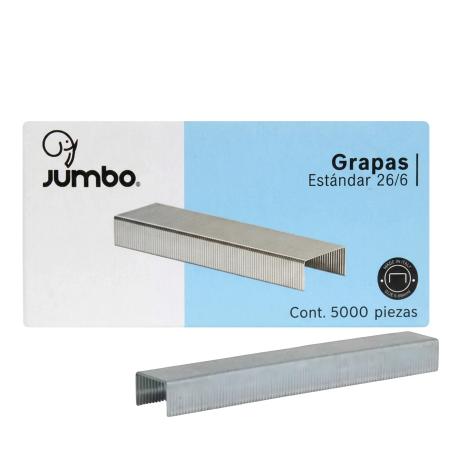 GRAPA 1/4" C/5000 JUMBO PGR1 (26/6) 6 CAJA 90219