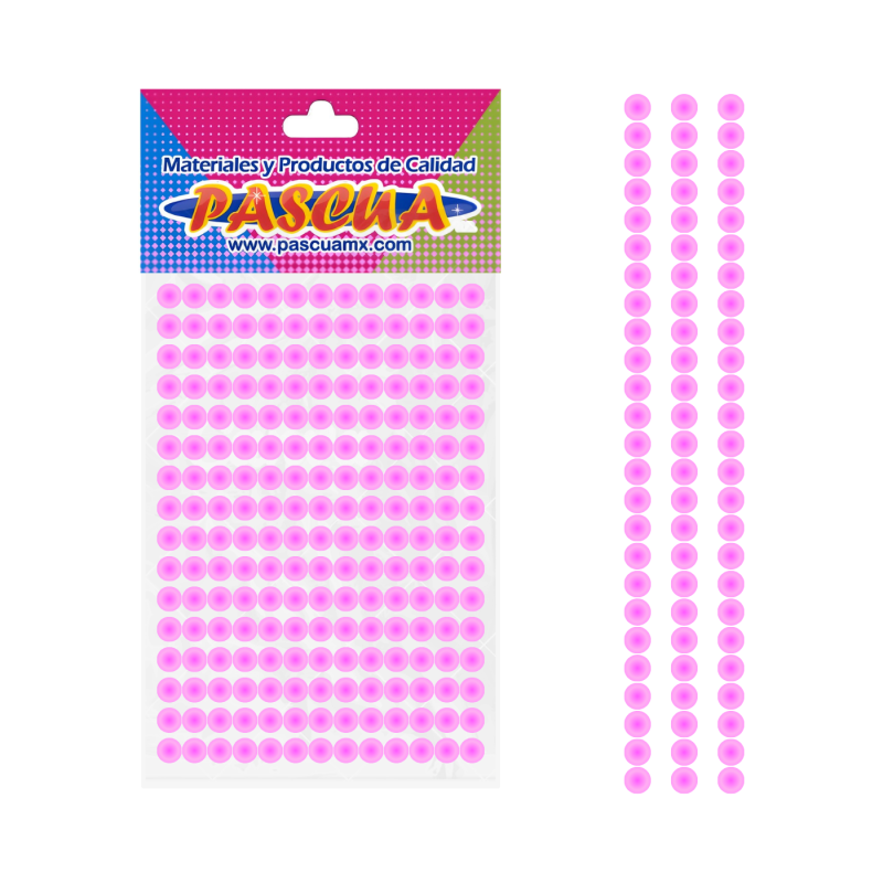 ACCES. P/MANUALI. PASCUA RED006 ROSA PIEDRAS RED 153514