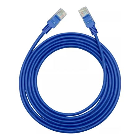 CABLE DE RED GHIA 7.5MTS 22.5 PIES CAT 5E UTP AZUL