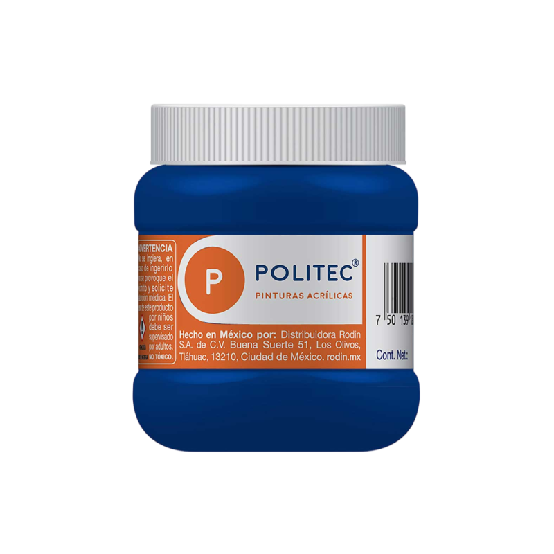 PINTURA ACRILICA POLITEC 250 ML. 315 AZUL ULTRAMAR 113989