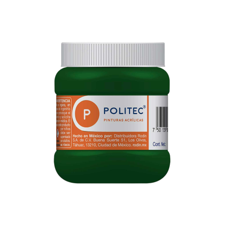 PINTURA ACRILICA POLITEC 250 ML. 336 VERDE OLIVA 113983