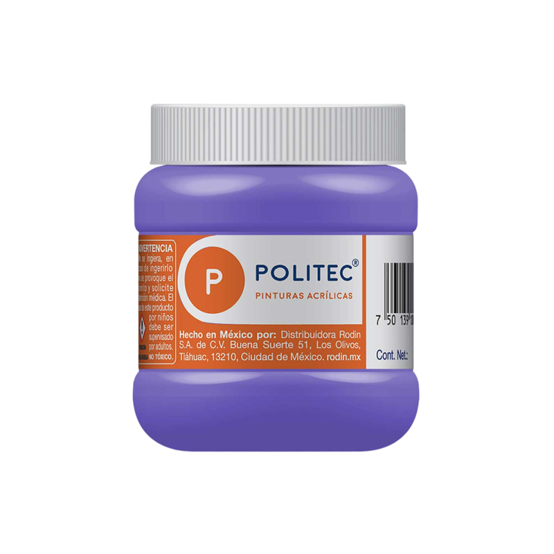 PINTURA ACRILICA POLITEC 250 ML. 334 MORADO 113982