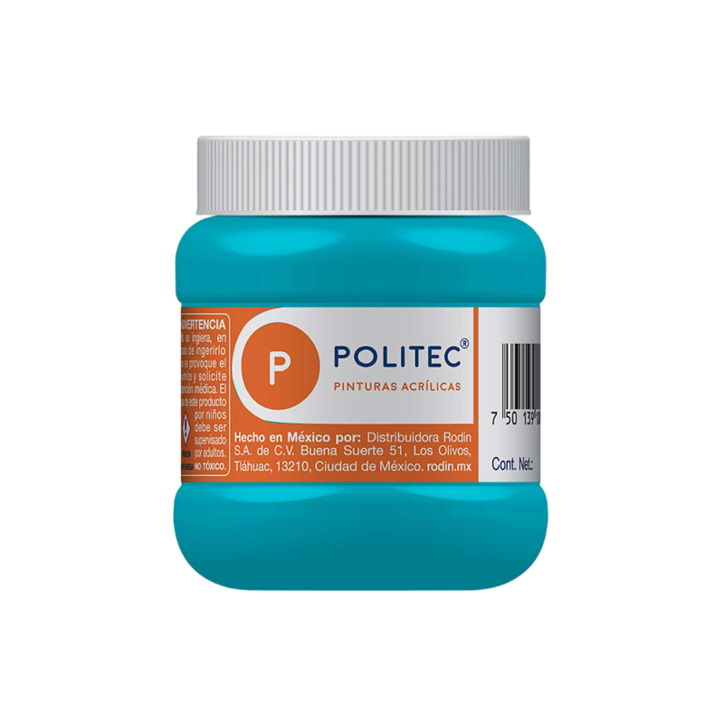 PINTURA ACRILICA POLITEC 250 ML. 324 TURQUESA 113990