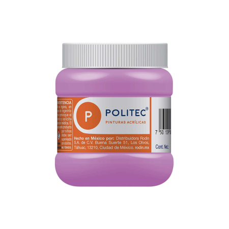 PINTURA ACRILICA POLITEC 250 ML. 311 VIOLETA CLARO 163002