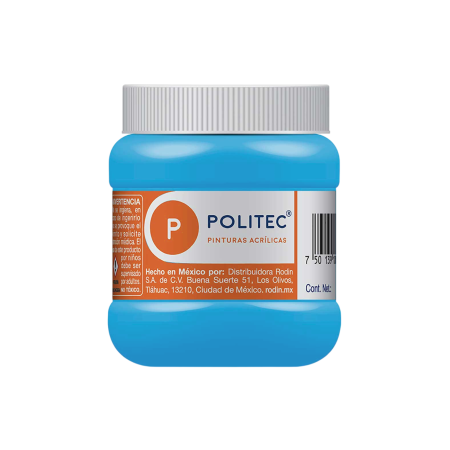 PINTURA ACRILICA POLITEC 250 ML. 316 AZUL PASTEL 113977
