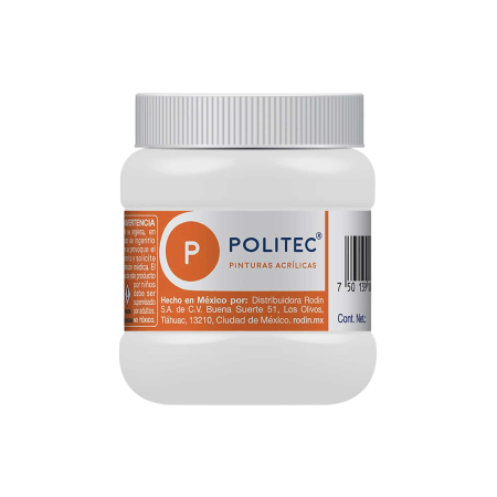 PINTURA ACRILICA POLITEC 250 ML. 301 BLANCO TITANIO 113970