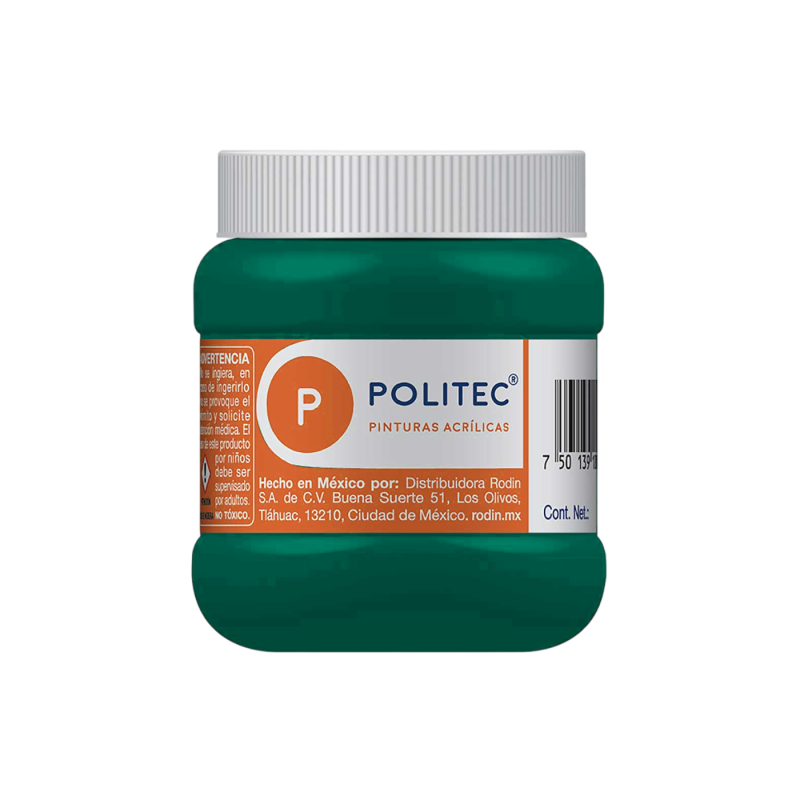 PINTURA ACRILICA POLITEC 250 ML. 306 VERDE OSCURO 113986