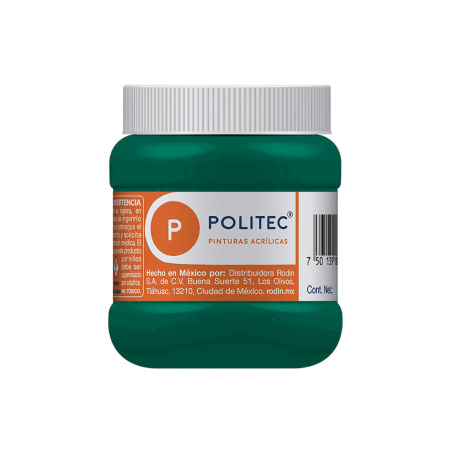 PINTURA ACRILICA POLITEC 250 ML. 306 VERDE OSCURO 113986
