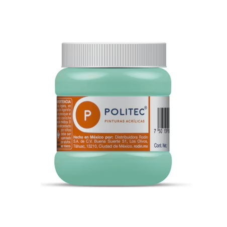 PINTURA ACRILICA POLITEC 250 ML. 333 VERDE PALIDO 163026
