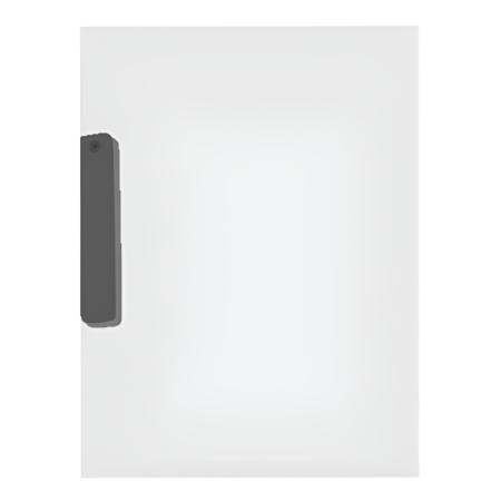 FOLDER C/CLIP LATERAL FORTEC FLB-9055 GRIS CARTA 136526