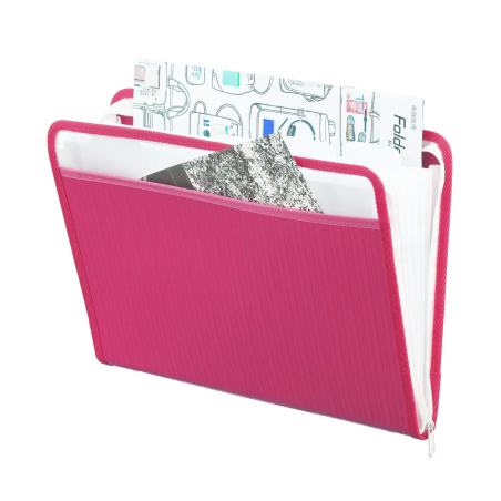 ARCHIFUELLE EXPANDIBLE OXFORD F922 C/CIERRE ROSA 48063