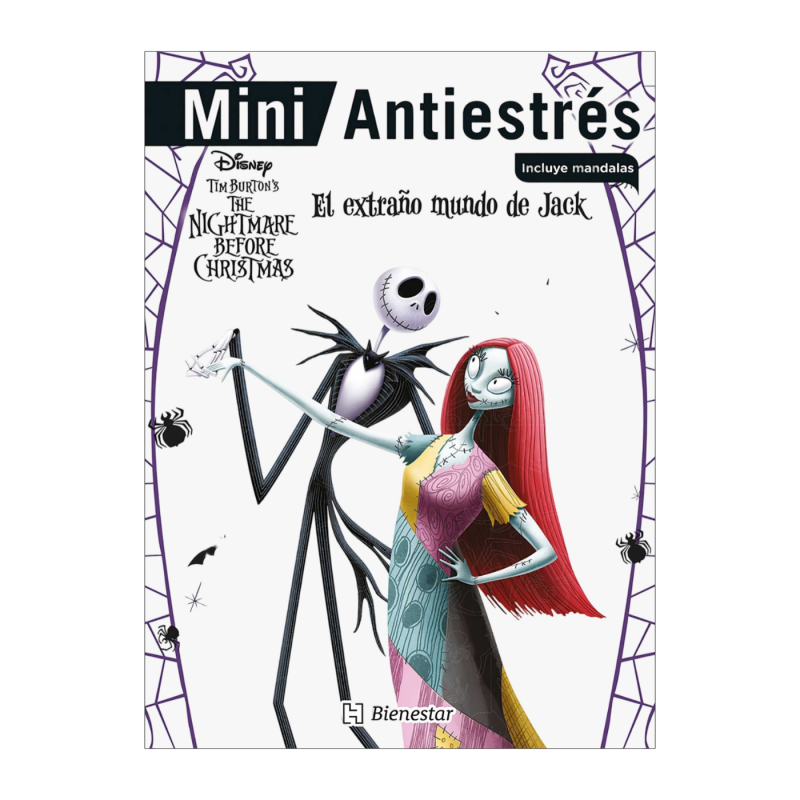 CUADERNO ILUMINAR ANTIESTRES EXTRANO MUNDO JACK 165317