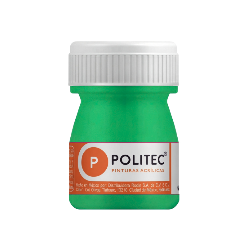 PINTURA ACRILICA POLITEC 20 ML. 312 VERDE CLARO 113914