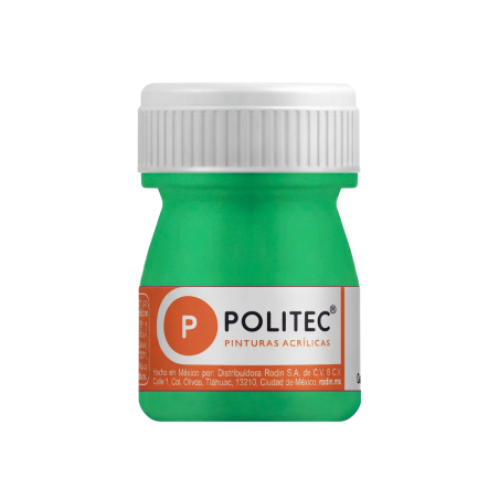 PINTURA ACRILICA POLITEC 20 ML. 312 VERDE CLARO 113914