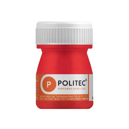 PINTURA ACRILICA POLITEC 20 ML. 314 ROJO 113914