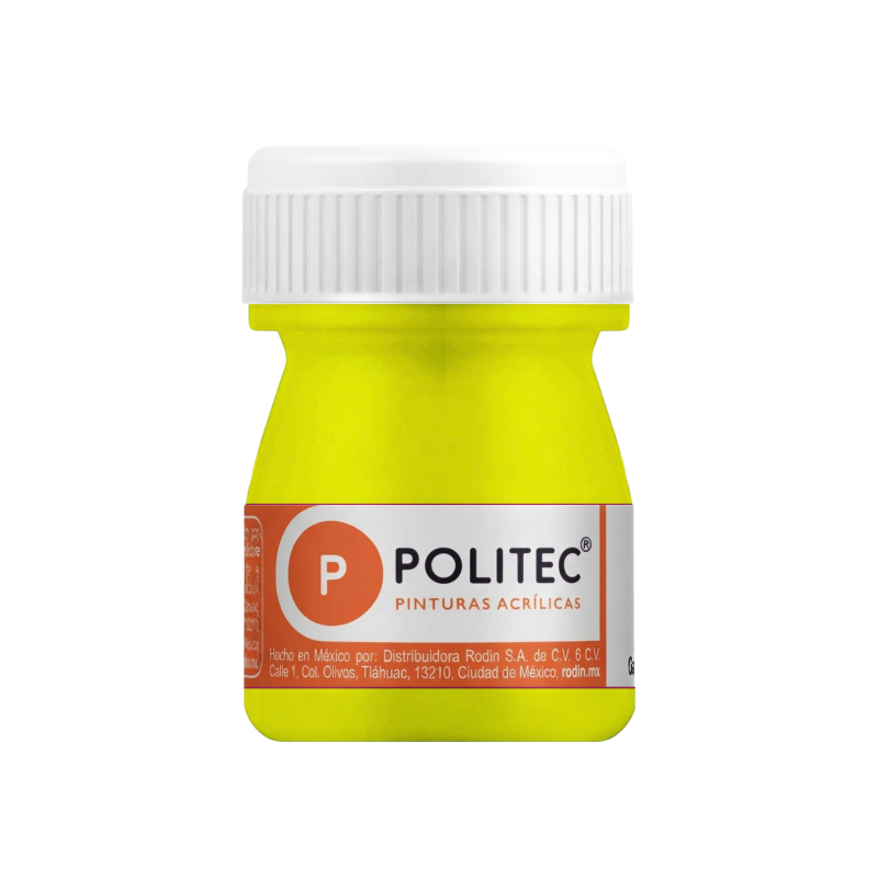 PINTURA ACRILICA POLITEC 20 ML. 307 LIMON HANZA 113914
