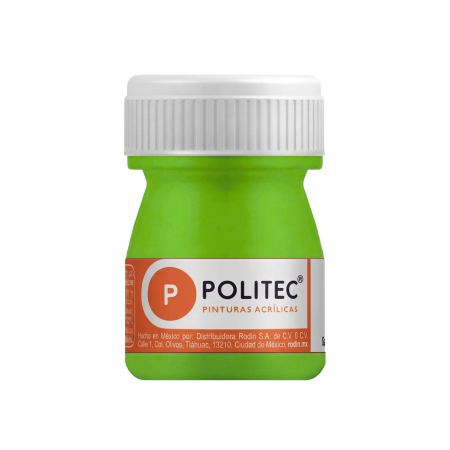 PINTURA ACRILICA POLITEC 20 ML. 328 VERDE HOJA 113914