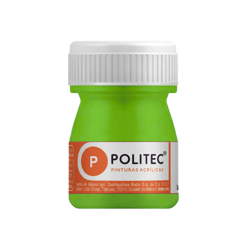 PINTURA ACRILICA POLITEC 20 ML. 328 VERDE HOJA 113914
