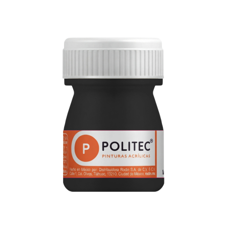 PINTURA ACRILICA POLITEC 20 ML. 302 NEGRO 113914