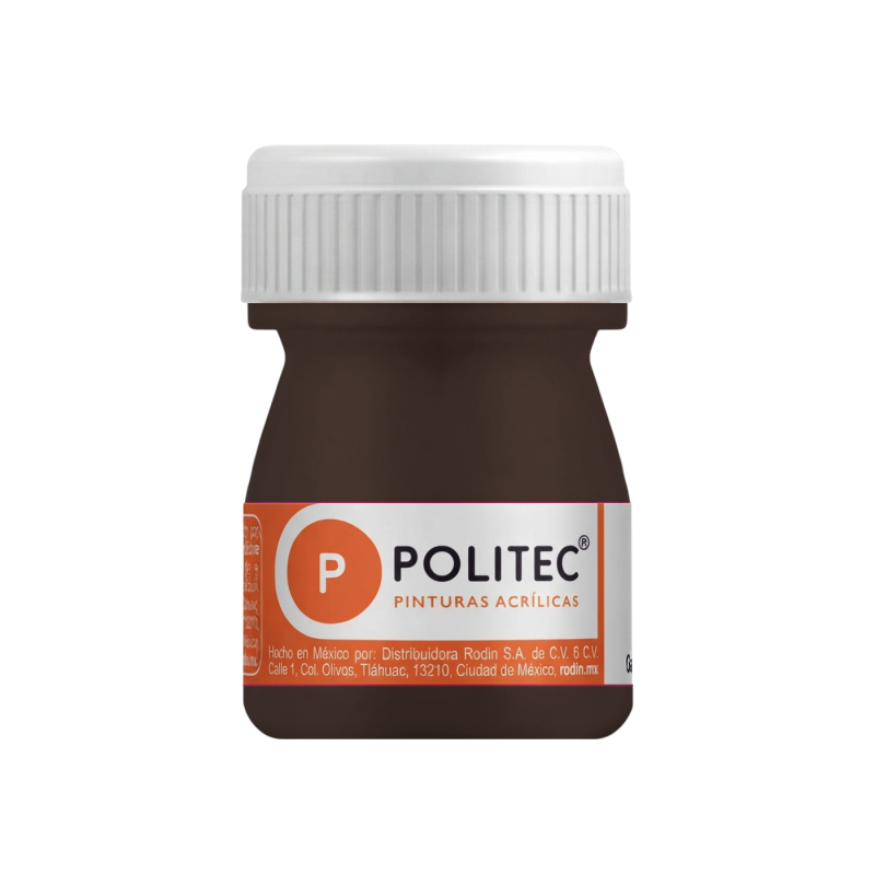 PINTURA ACRILICA POLITEC 20 ML. 304 SOMBRA CAFE 113914