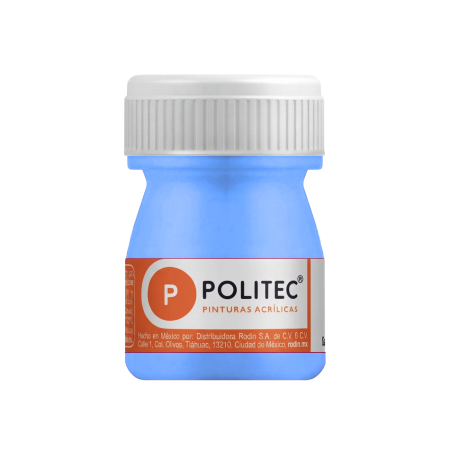 PINTURA ACRILICA POLITEC 20 ML. 313 AZUL CELESTE 113914