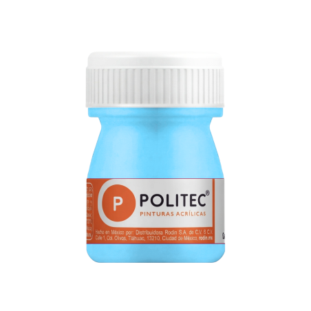 PINTURA ACRILICA POLITEC 20 ML. 316 AZUL PASTEL 113914