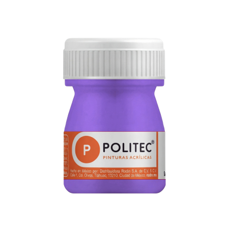 PINTURA ACRILICA POLITEC 20 ML. 334 MORADO 113914