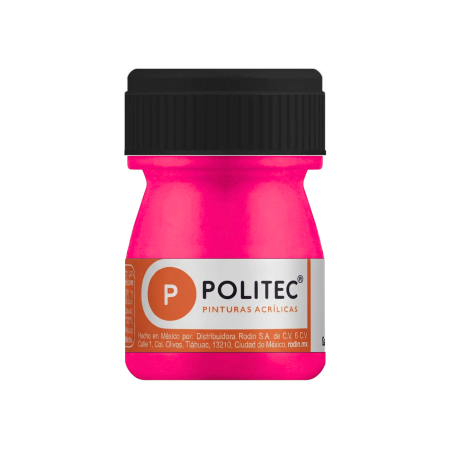 PINTURA ACRILICA POLITEC 20 ML. FLUORESCENTES MAGENTA 113925