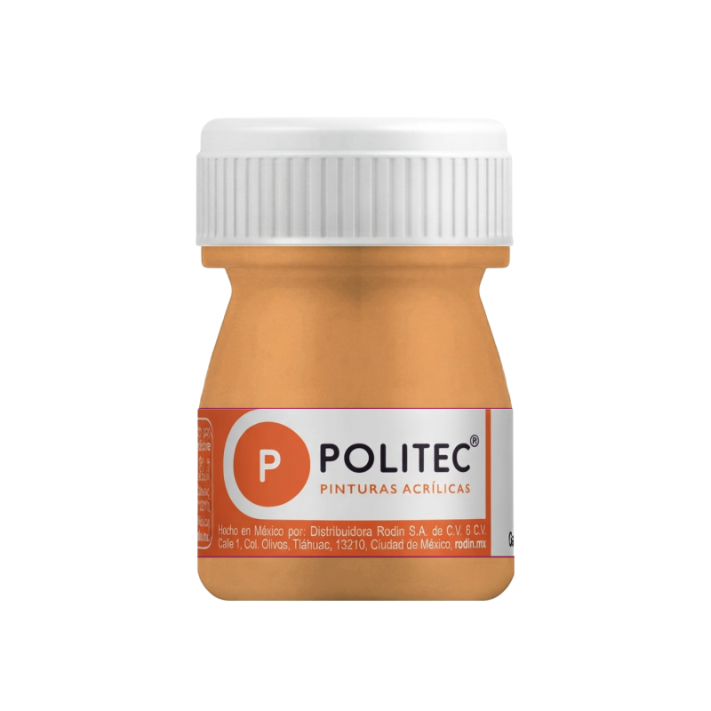 PINTURA ACRILICA POLITEC 20 ML. METALICOS BRONCE 113926