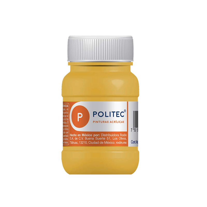 PINTURA ACRLICA POLITEC 100ML FRASCO 303 OCRE 113909