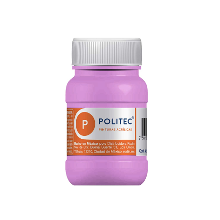 PINTURA ACRILICA POLITEC 100ML FRASCO 311 VIOLETA CLA 113909