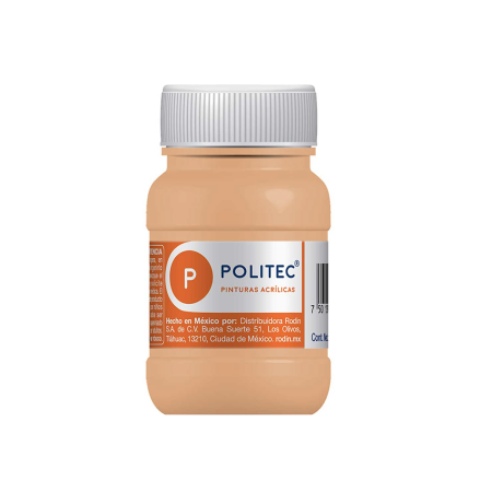 PINTURA ACRILICA POLITEC 100ML COLOR CARNE 113909