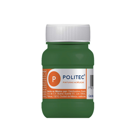 PINTURA ACRILICA POLITEC 100ML COLORES 336 VERDE OLIV 113909