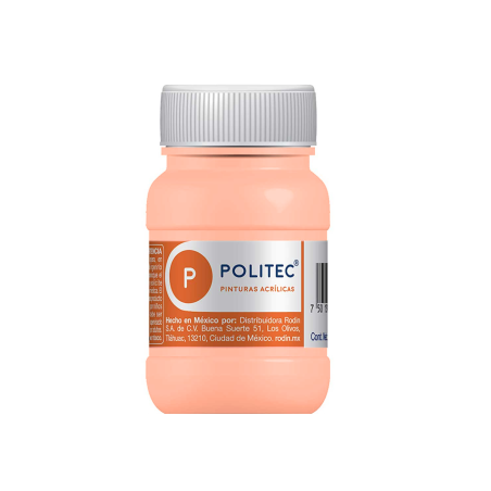 PINTURA ACRILICA POLITEC 100ML DURAZNO 113909