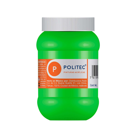 PINTURA ACRILICA POLITEC 500 ML. 345 LIMA 113910