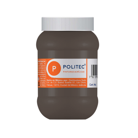 PINTURA ACRILICA POLITEC 500 ML. 304 SOMBRA CAFE 113910