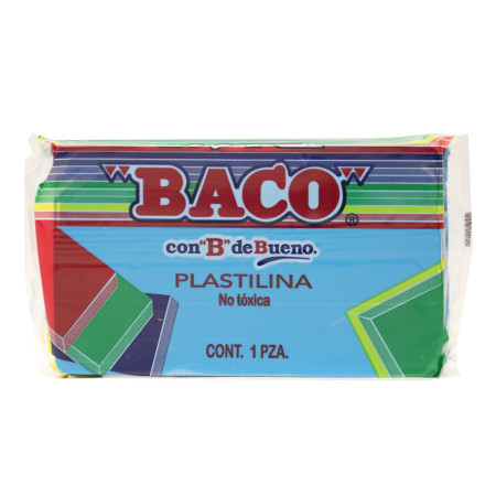 PLASTILINA BACO MARQUETA AZUL CLARO 57 49416