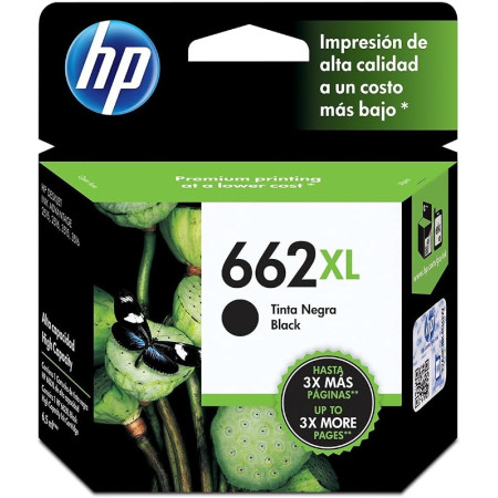 CARTUCHO HP 662XL NEGRO 6.5 ML