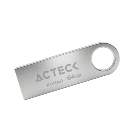 MEMORIA ACTECK 64GB USB 2.0 METAL NOMAD MUF-6400