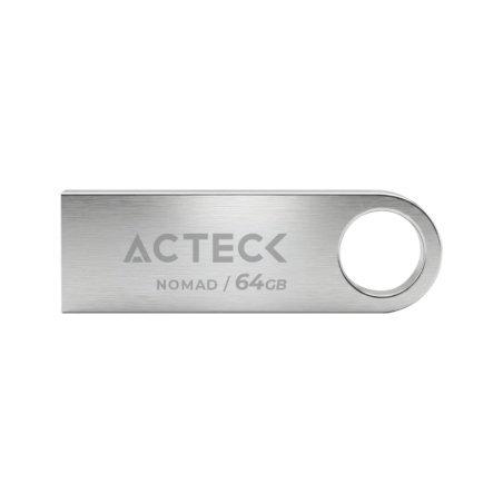 MEMORIA ACTECK 64GB USB 2.0 METAL NOMAD MUF-6400
