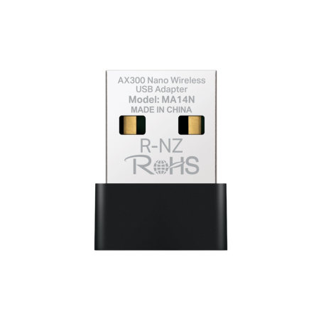 ADAPTADOR INALAMBRICO NANO USB 2.0 WIFI 6 MERCUSYS MA14N AX3