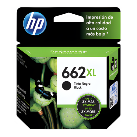 CARTUCHO HP 662XL NEGRO 6.5 ML
