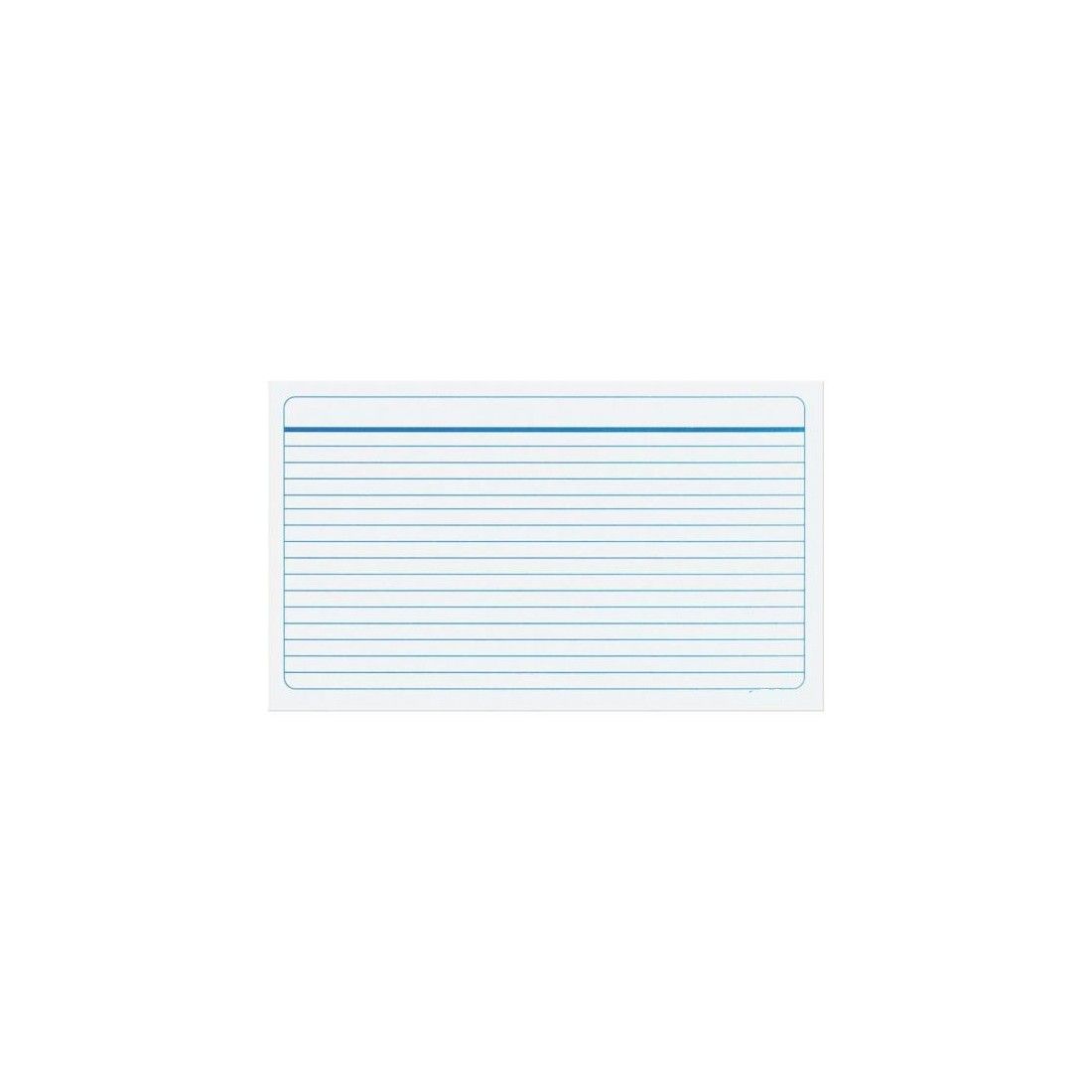 TARJETAS RAYADAS ROYAL 4"X6" SUELTA 50628