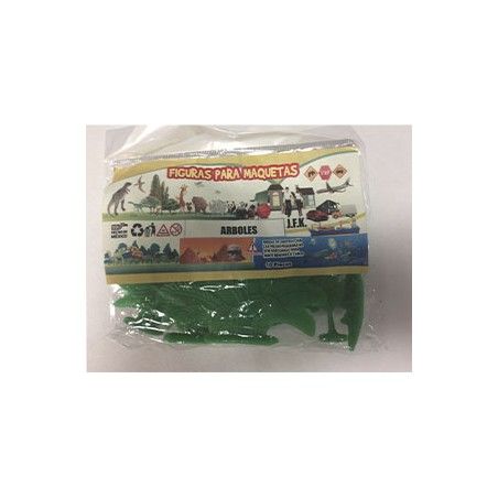 FIGURAS P/MAQUETA ARBOLES BLISTER C/10 144309