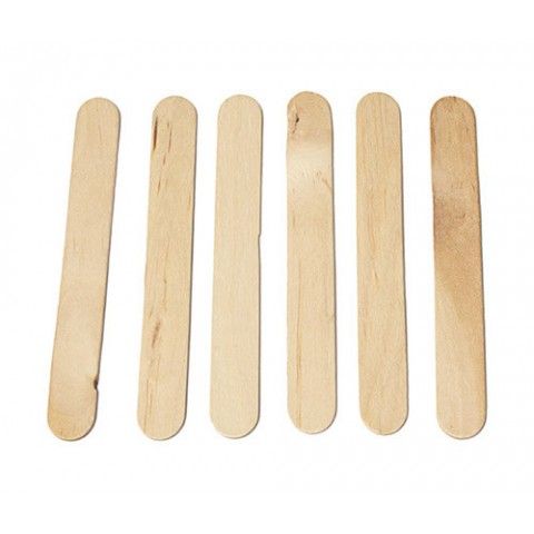 PALITOS MADERA PLANOS  15X1.8CM W004 JUMBO NATURAL 113419