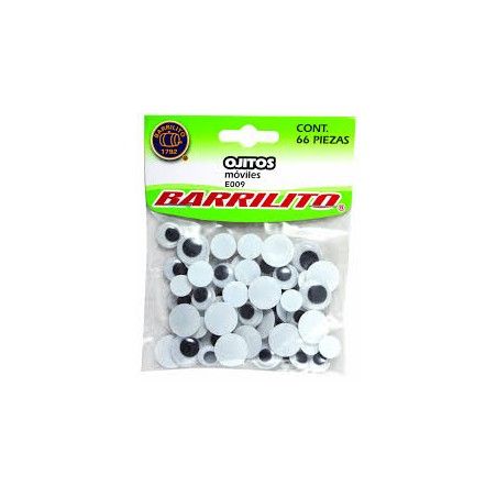 OJITOS MOVILES BARRILITO E009 10/12/14 MM DIAM 66 PZ  119525