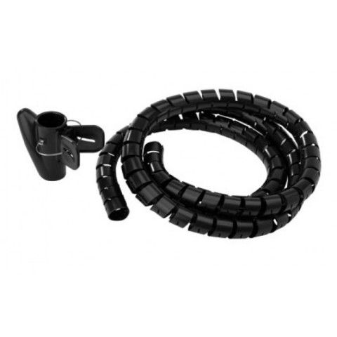 KIT DE TUBO ORGANIZADOR DE CABLES 1.5M NEGRO STEREN